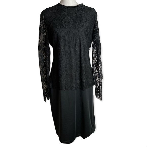 Escada Dalisa Black Lace Evening Dress NWT - Picture 1 of 10